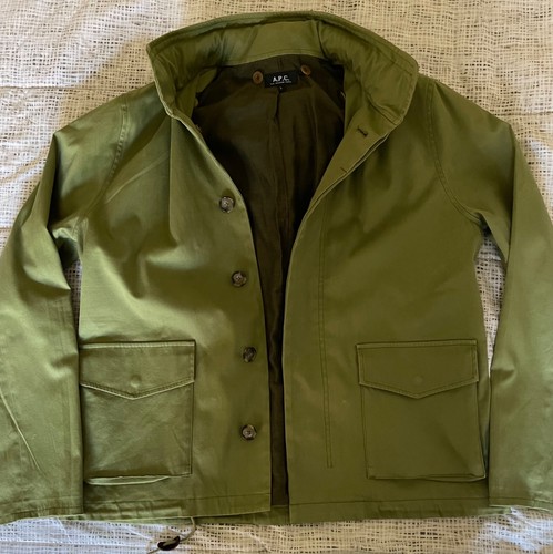 Apc mens jacket green - mens,
