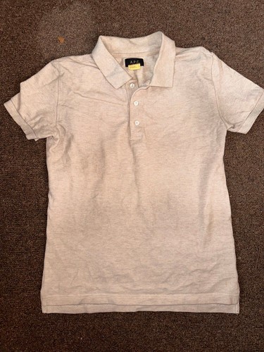Cream polo shirt size - shirt,